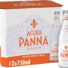Acqua Panna Non Carbonated Natural Mineral Water with Low Mineral Content, 750 ml, Pack of 12