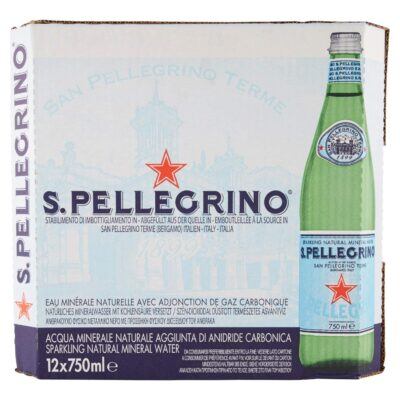 San Pellegrino Sparkling Water - 12 X 750ML