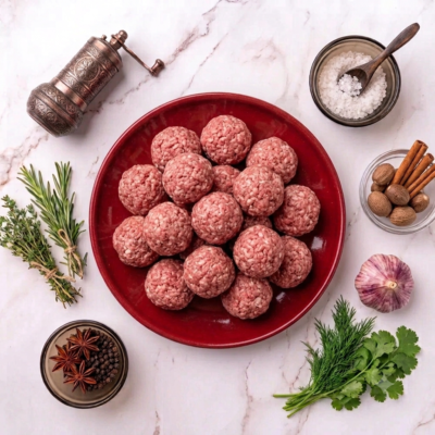 Beef Meatballs (Kofte)