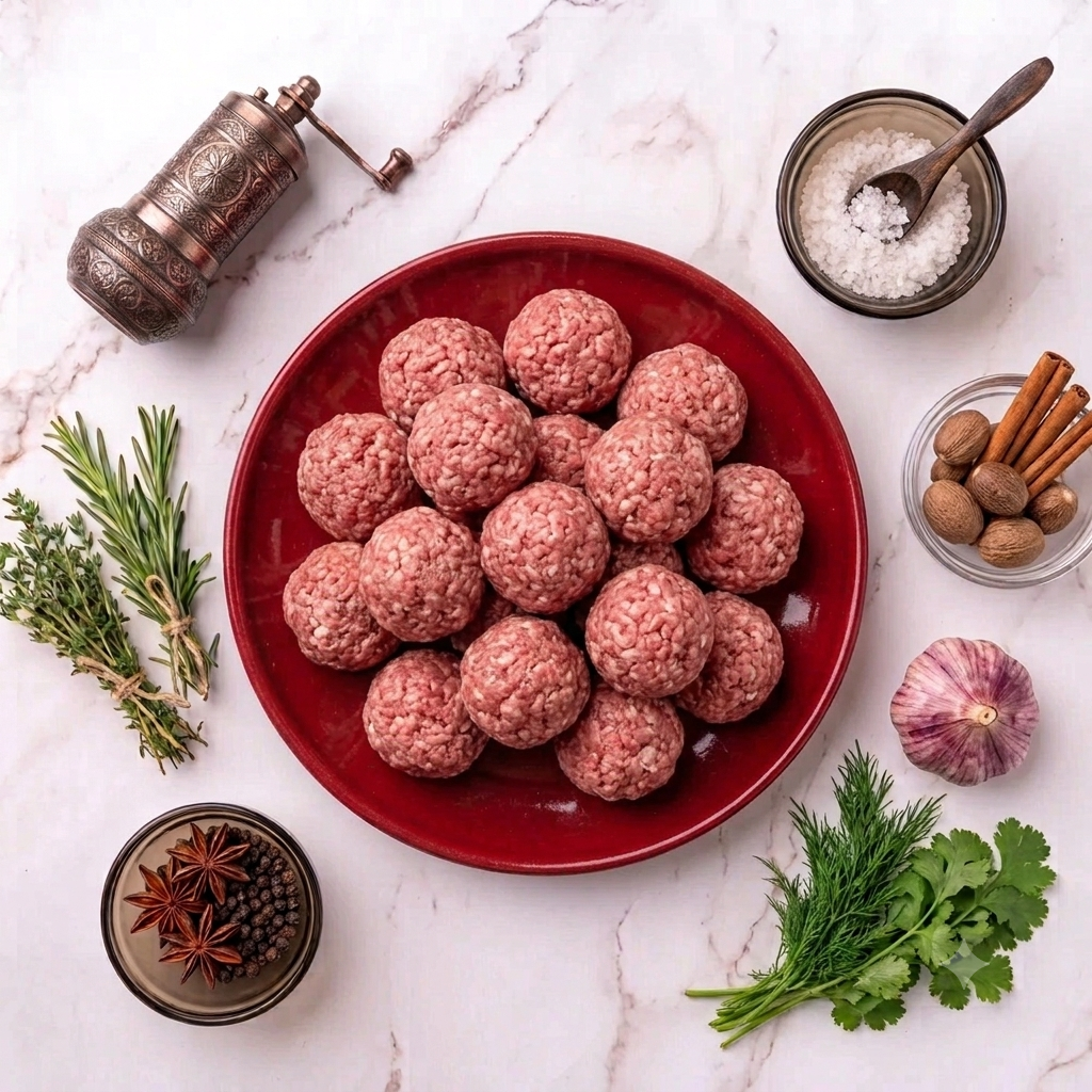 Beef Meatballs (Kofte)